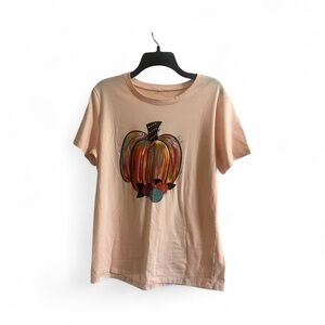 Peach Pumpkin Graphic Tee